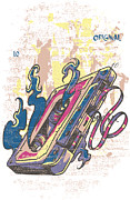 Old School Compact Cassette On Fire Digital Art by Jacob Zelazny