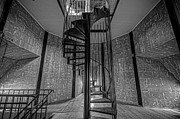 Old tower. Mariupol. Staircase  Photograph by Anna Rumiantseva