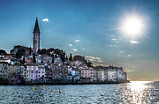 Old Town Of The City Of Rovinj In Croatia Photograph by Andreas Berthold Old Town Of The City Of Rovinj In Croatia Photograph by Andreas Berthold