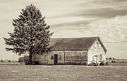 Old Weathered Farm Hangar For Crop Dusters Photograph by Victoria Plut