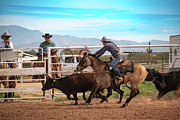 On it Cowgirl Roping Photograph by Kelly Markus