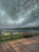On The Pier Digital Art by Abbie Shores Aka Frankie Shifter