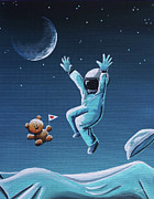One Giant Leap Painting by Cindy Thornton