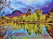 One More Gaze Pop Art Digital Art by Allen Nice-Webb