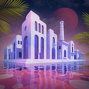 One muggy evening Digital Art by Bespoke Cube