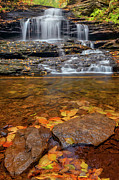 Onondaga Falls PA Photograph by Susan Candelario Onondaga Falls PA Photograph by Susan Candelario
