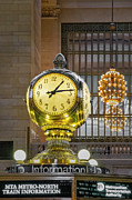 Opal Clock Grand Central Terminal Photograph by Susan Candelario