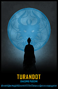 Opera poster - Turandot by Giacomo Puccini Digital Art by Moira Risen