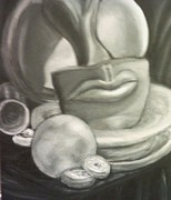 Oral Fixation Painting by Suzanne Berthier