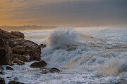 Oregon Oceanic  Waves Crashing Photograph by Bill Posner