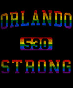 Orlando Strong Retro Digital Art by Flippin Sweet Gear