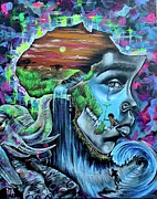 Our History- BHM  Painting by Artist RiA