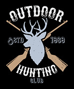 Outdoor Hunting Club Digital Art by Jacob Zelazny