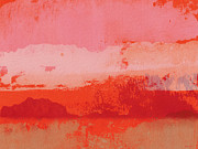 Overlapping- Art by Linda Woods Mixed Media by Linda Woods
