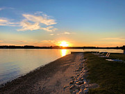 Oxford Beach Photograph by Chris Montcalmo Oxford Beach Photograph by Chris Montcalmo