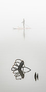 Paddleboarder in Fog 2 Photograph by Kevin Suttlehan Paddleboarder in Fog 2 Photograph by Kevin Suttlehan
