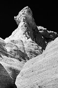 Painted Mine 9367 BW Photograph by Rick Perkins