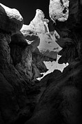 Painted Mine 9369 BW Photograph by Rick Perkins