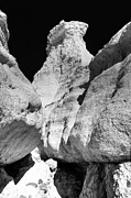 Painted Mine 9370 BW Photograph by Rick Perkins