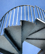 Painterly Spiral Staircase Photograph by Gary Slawsky Painterly Spiral Staircase Photograph by Gary Slawsky