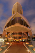 Palau de les Arts Reina Sofia, Valencia - Portrait Version Photograph by Adrian Hendroff