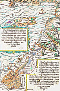 Palestine Map 16th Century Photograph by Munir Alawi