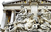 Vienna- Pallas-Athena-Brunnen Photograph by Anorel