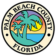 Palm Beach County Florida Seal Digital Art by Robert Banach
