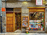 Pamplona Book Shop Photograph by Steven Dos Remedios Pamplona Book Shop Photograph by Steven Dos Remedios