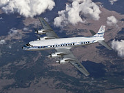 Classic Pan American DC-7C Digital Art by Erik Simonsen Classic Pan American DC-7C Digital Art by Erik Simonsen