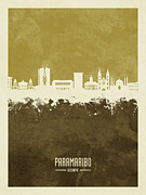 Paramaribo Suriname Skyline #58 Digital Art by Michael Tompsett Paramaribo Suriname Skyline #58 Digital Art by Michael Tompsett