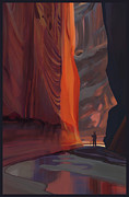 Paria Canyon Utah Painting by Sassan Filsoof