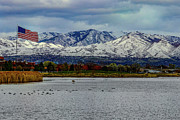 Parkside Panorama - Mountains and Parkland Harmony Photograph by Brigitte Blanchette Thompson