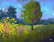 Pastel Landscape Painting by Tammy Lee Bradley