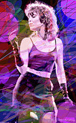 Pat Benatar Hit Me Painting by David Lloyd Glover