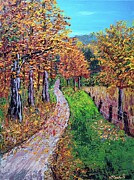 Path Of Life Painting by Ann Frederick