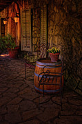 Patio Photograph by Thomas Hall