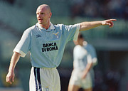 Paul Gascoigne of Lazio Photograph by Michael Cooper