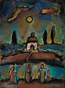Paysage biblique - Georges Rouault Digital Art by Samuel HUYNH