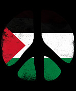 Peace For Palestine Digital Art by Flippin Sweet Gear