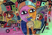 Peace I Pray Painting by Eli Kobeli 1932-1999 Peace I Pray Painting by Eli Kobeli 1932-1999
