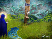 Peace is Flowing Painting by Trask Ferrero Peace is Flowing Painting by Trask Ferrero