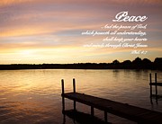 Peace Philippians 4-7 Photograph by Yvonne M Smith