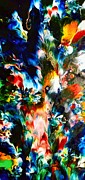 Peacock Painting by Anna Adams