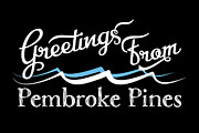 Pembroke Pines Florida Water Waves Digital Art by Flo Karp