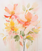 Petal Kissed Light Painting by Lourry Legarde