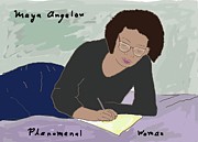 Phenomenal Woman Drawing by Ashley Rice