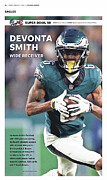 Philadelphia Eagles Devonta Smith Super Bowl 59 Digital Art by Delaware News Journal