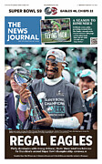 Philadelphia Eagles Win Super Bowl 59 News Journal Special Cover Digital Art by Wilmington News Journal