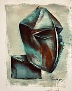 Philosopher's Headstone Painting by Martel Chapman